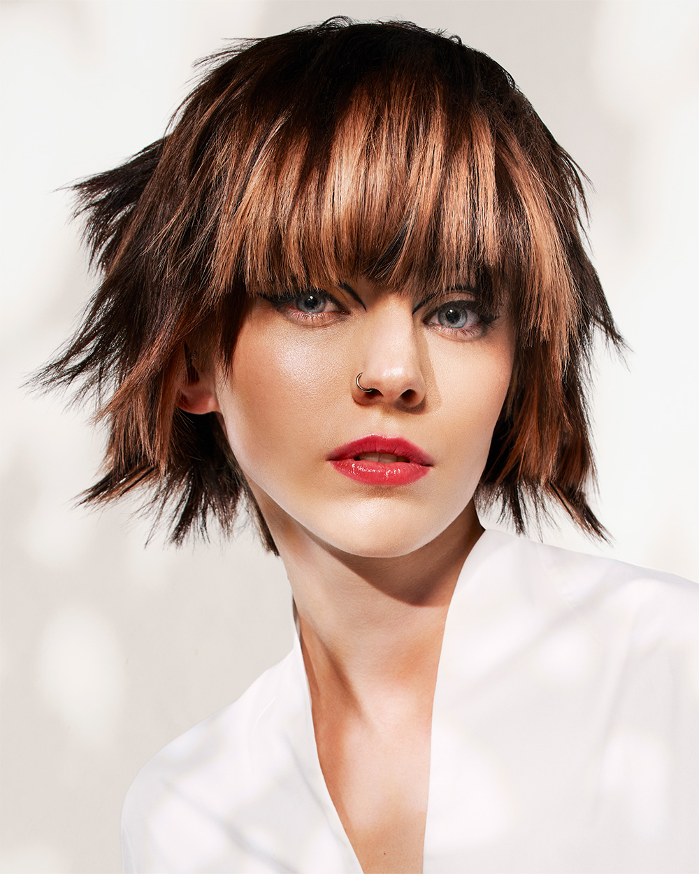 Dark and Light Brown Textured Bob - Emma Simmons - BHA North Eastern Hairdresser of the Year 2026 Finalist Collection